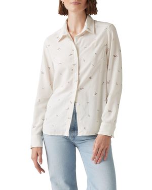Levi's New Classic Fit BW Shirt Camicia Button-Down - Bianco