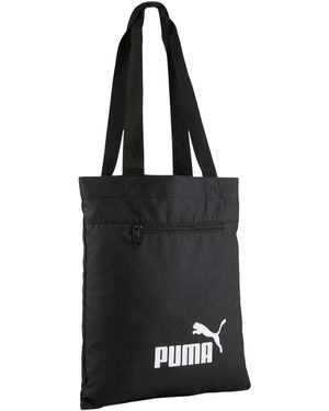 PUMA Fase Packable Tote Zwarte Draagtas Voor Zwart Één Maat