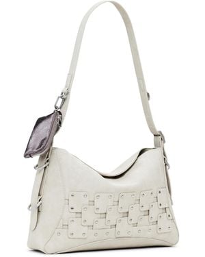 Desigual BORSA DONNA BEIGE - Blanc