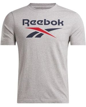 Reebok Identity Big Logo tee - Gris