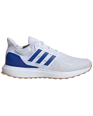 adidas Ubounce Dna Trainers In White - Blue