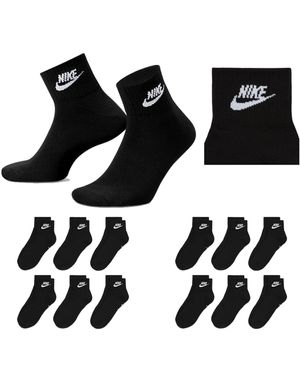 Nike U NK V CUSH Knöchelsocken für Erwachsene - Schwarz