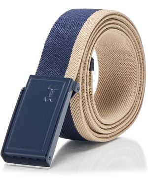 Under Armour Stretch Webbing Belt, - Blue