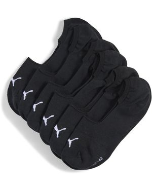 PUMA Lot de 6 paires de chaussettes pour adultes - Noir