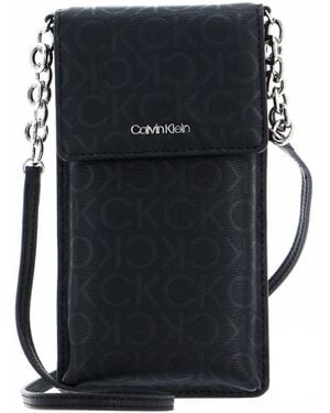 Calvin Klein Ck Must Phone Pouch Epi K60k610290 Other Slg - Black