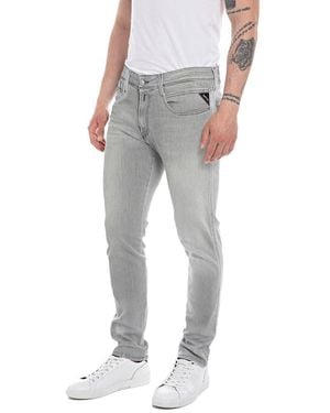 Replay Jeans da uomo con power stretch - Grigio