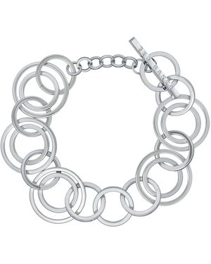 Ted Baker Hulie Multi Hoop Adjustable Bracelet For - White