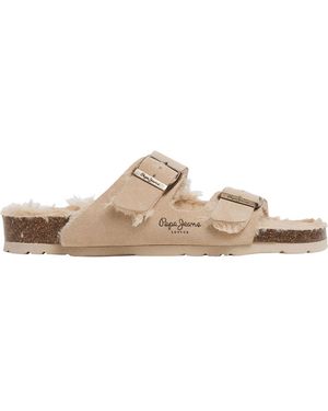Pepe Jeans London Oban Warm Sandals Uk 6 - Pink
