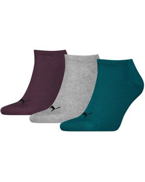 PUMA Sneaker Socks 3 Pack - Groen