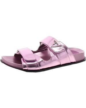 Guess Fabula Flache Sandale - Lila