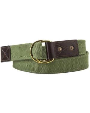 Levi's Cinturón de Tejido Material Mixto Woven Belt - Verde