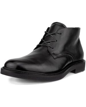 Ecco London Plain Toe Chukka Boot - Black