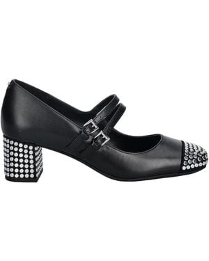 Michael Kors Scarpe Soggiorno Matilda Tipo Mary Jane con Borchie Colore Nero
