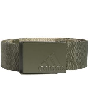 adidas Reversible Web Golf Belt - Green