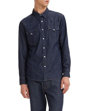 Levi's Barstow Western Standard Shirt Indigo Rinse - Blue