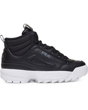Fila Scarpe da ginnastica Disruptor II Mid da donna - Nero