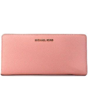 Michael Kors Michael Jet Set Travel Continental - Pink