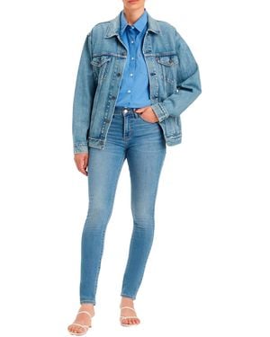 Levi's 314 Shaping Straight Vaqueros - Azul