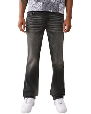 TRUE RELIGION Ricky Sn Stitch No Flap Bandana Hs Jeans – Straight Leg - Black