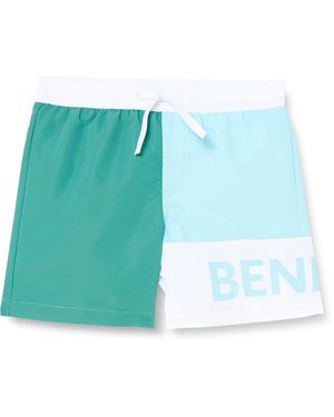 Benetton Boxer Mare 5JD00X00I Costume - Blu