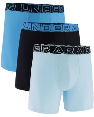 Under Armour 3-pack Performance Tech Boxer Brief - Blue