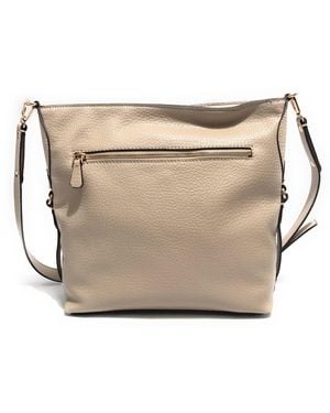 Guess Sac Marsha crossbody bucket bag light taupe Taille du sac: Grand - Métallisé