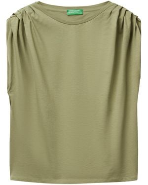 Benetton Maglia S/M - Verde