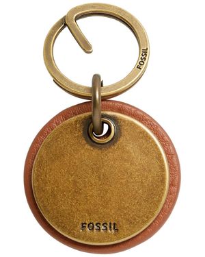 Fossil Boone Key Fob Saddle - Mettallic
