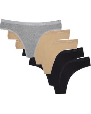 Columbia Damen Slip 5er Pack – Aus Stretch-Baumwolle, Bequem, Atmungsaktiv