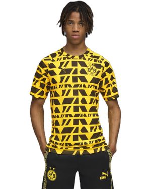 PUMA Borussia Dortmund Aufwärmtrikot XL - Mettallic