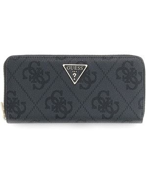 Guess Laurel Ii Slg Med Zi Colour Coal Logo - Grey
