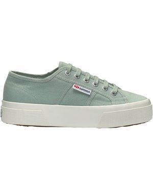 Superga Mixed 2740 Platform Flat Oxford - Grey