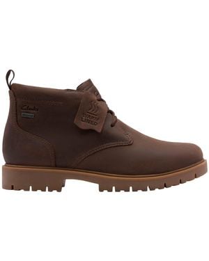 Clarks Berhill Mid GTX - Marrone