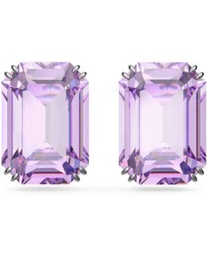 Swarovski Orecchini a lobo Millenia - Viola