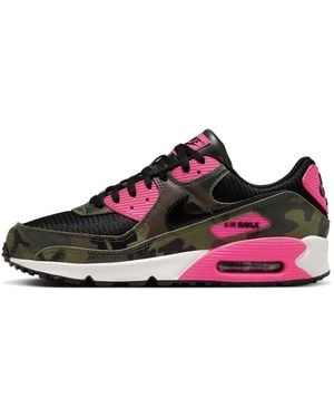 Nike Air Max 90 Premium Trainers If1721 - Red