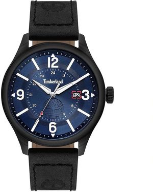 Timberland Orologio Analogico Quarzo Uomo con Cinturino in Pelle TBL14645JSU.03 - Nero