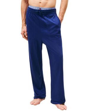 Tommy Hilfiger 's Jersey Pyjama Bottoms - Blue