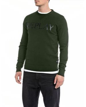 Replay Uk2505 Maglione - Verde