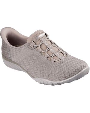 Skechers Ins: Breathe-easy - Knitty Waves Trainers 100762 - Grey