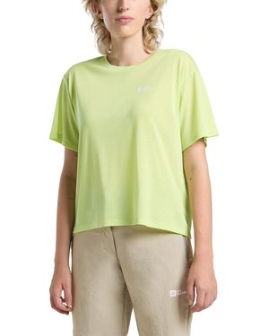 Jack Wolfskin Vonnan Crop T W T-shirt - Green