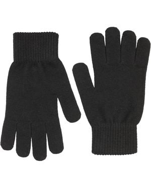 Mountain Warehouse Womens Everyday Knitted Gloves - One Size, Warm & Cosy, Mitts - Best For Best For Autumn Winter, Walking, - Black