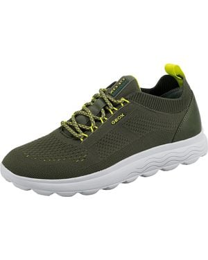 Geox Scarpa Uomo Spherica U15BYA 0006K CB33N Musk/Fluo Green - Nero