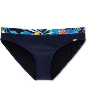 Schiesser Bikinislip Panty 169250-801 - Blau