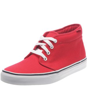 Vans U CHUKKA BOOT Pewter/White VEGT1N6 - Rosso