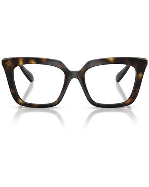 Swarovski Sk2043f Low Bridge Fit Prescription Eyewear Frames - Black
