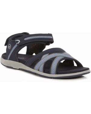 Regatta Sandalias antideslizantes ligeras con ventilación - Negro
