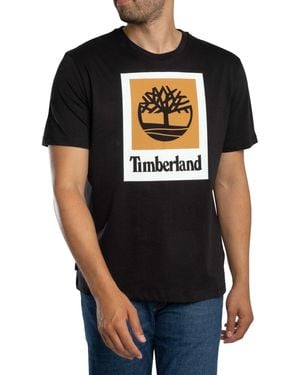 Timberland Color Short Sleeve Tee - Black