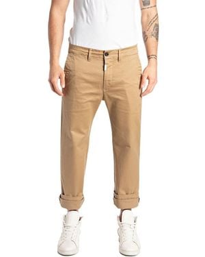 Esprit Replay M9564a.000.84503 Vrijetijdsbroek - Naturel