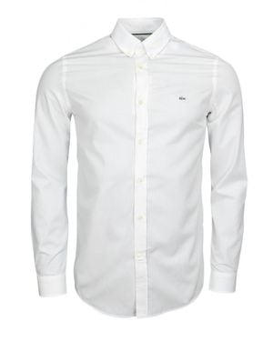 Lacoste Basic Regular Fit Shirt White