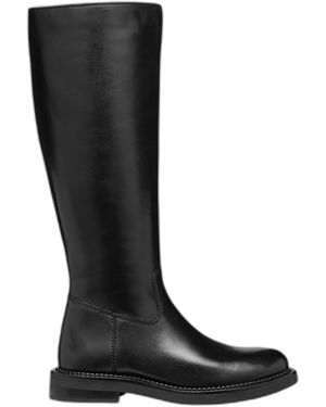 Geox Damen Stiefeletten Serilda 60 A – Atmungsaktiv, Leicht Anzuziehen, Mit Farbig Abgesetzter Zunge